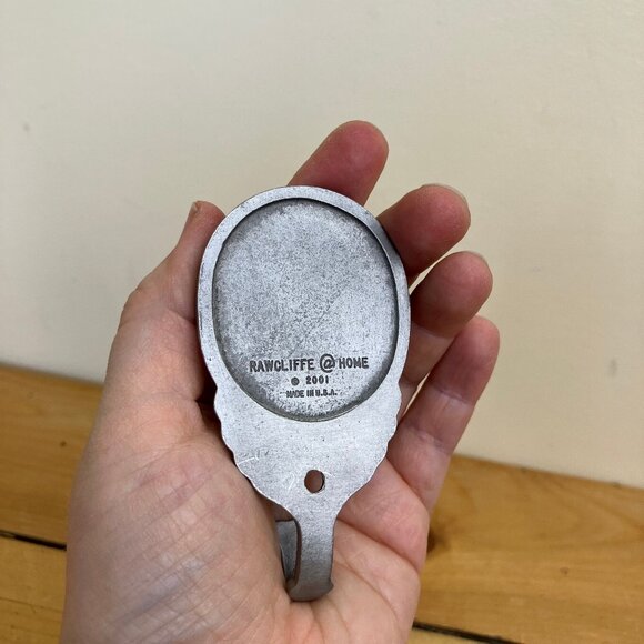 Rawcliffe Pewter Pet Leash Hook Shaggy Dog Wall Mounted Vintage Made in USA 2001 - Picture 2 of 4